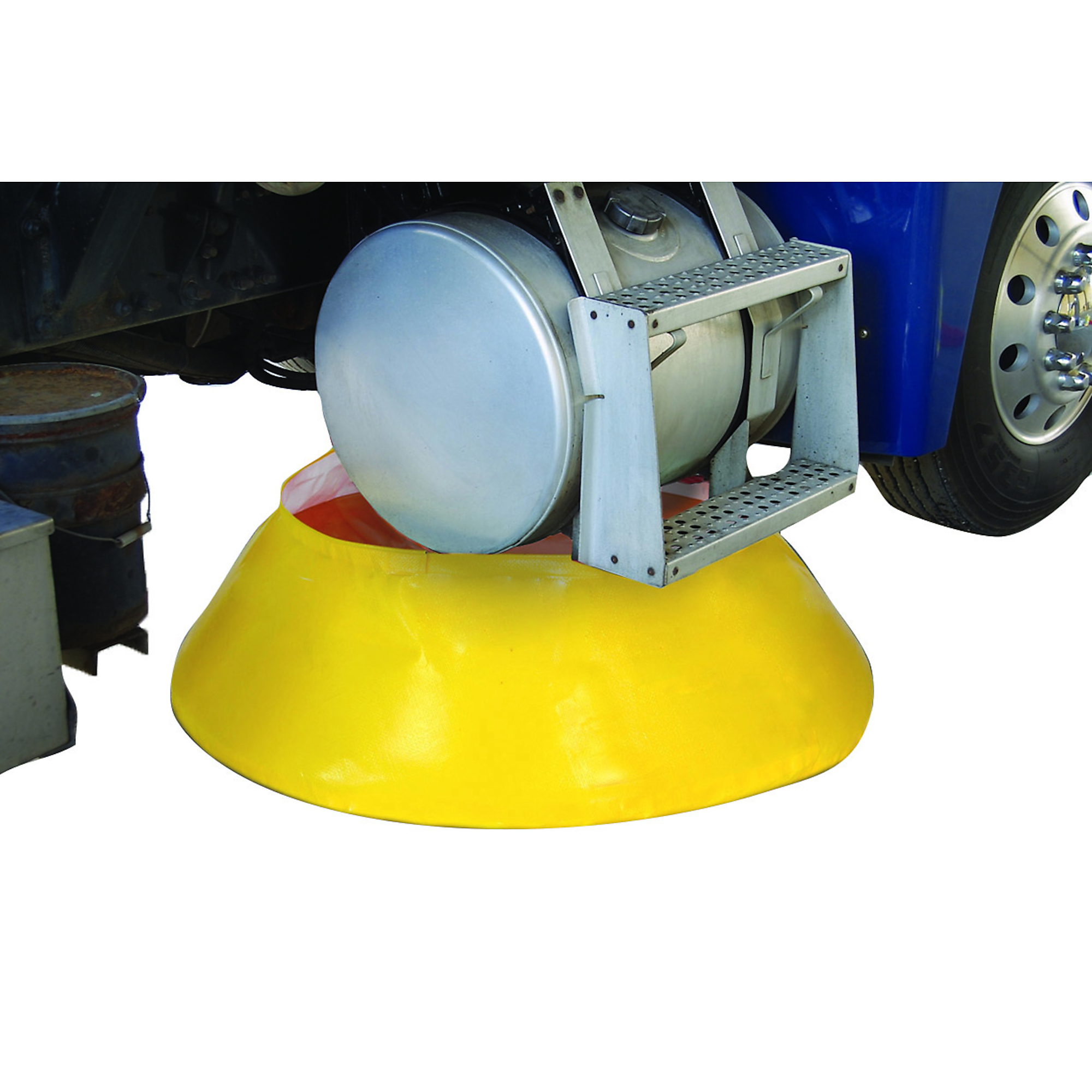 Eagle SpillNEST Containment Pool — 20-Gallon Capacity, Chemical-Resistant, Yellow, Model# T8610